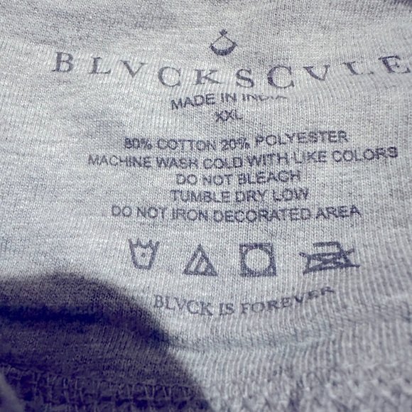 NWOT BLVLK SCVLE Gray SweatShirt Hoodie SIze XXL  Excellent Condition - Picture 4 of 4